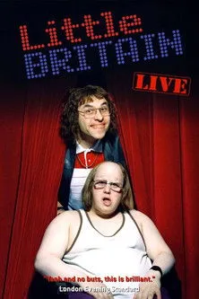 Póster de Little Britain Live