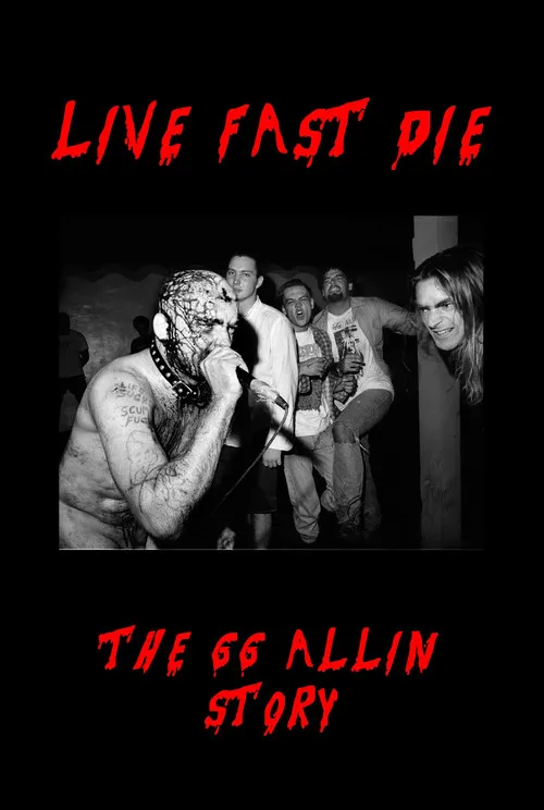 Portada de Live Fast Die - The GG Allin Story