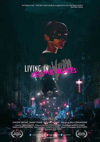 Danny Chase interpreta a Batman en Living in Crime Alley