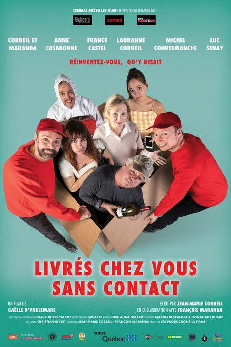 Póster de Livrés chez vous sans contact