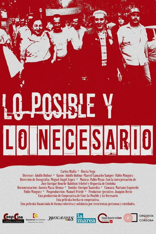 Póster de Lo posible y lo necesario