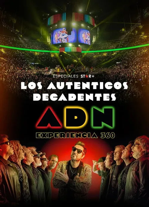 Póster de Los Auténticos Decadentes | ADN Experiencia 360°