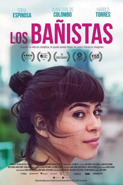 Póster de Los bañistas
