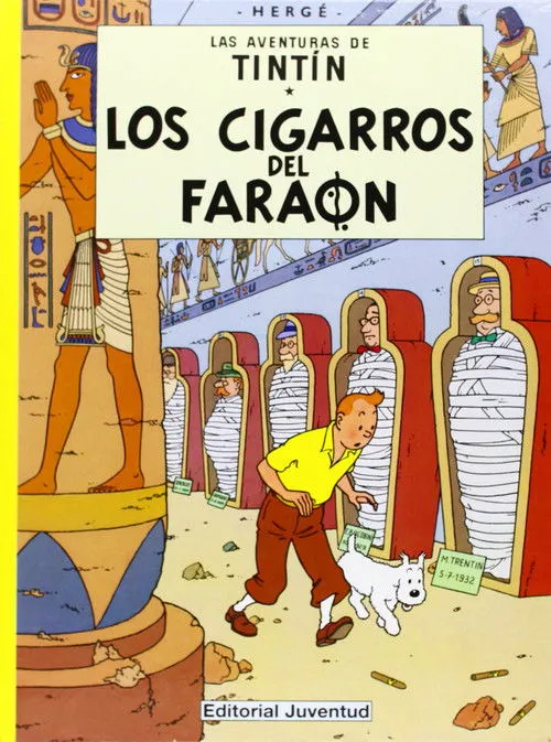 Portada de Los cigarros del faraón