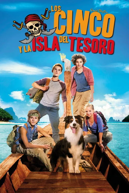 Póster de Los cinco y la isla del tesoro