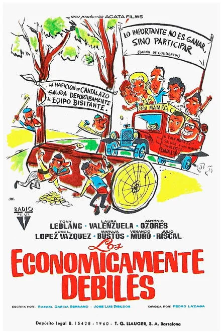 Francisco Vázquez interpreta a en Los económicamente débiles