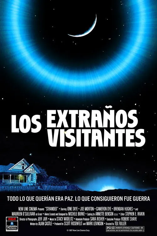 Póster de la película Los extraños visitantes