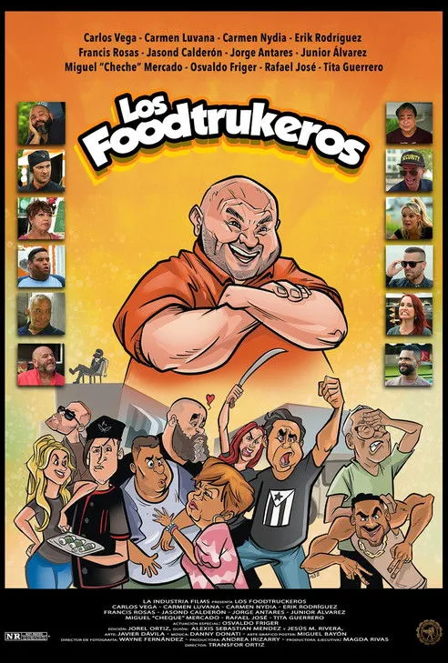 Carlos Vega interpreta a  en Los Foodtruckeros