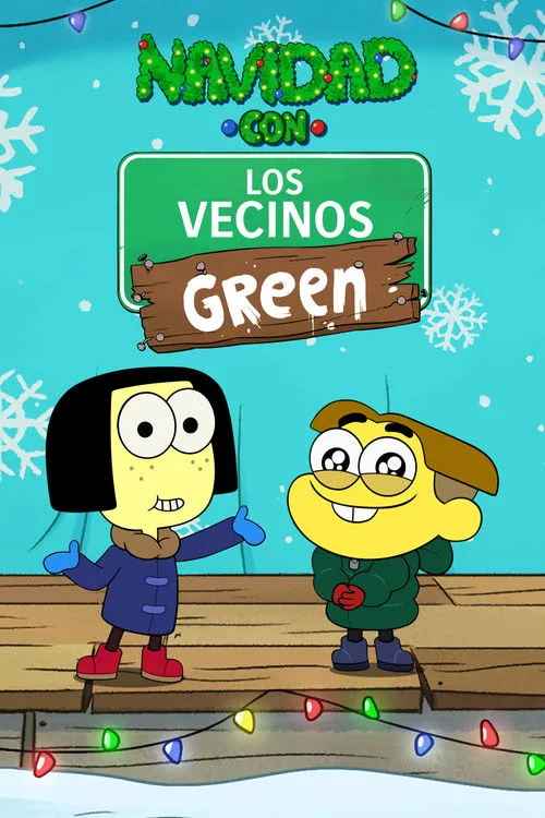 Portada de Los Green en la Gran Navidad