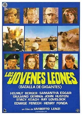 Helmut Berger interpreta a Lt. Kurt Zimmer en Los jóvenes leones (Batalla de gigantes)