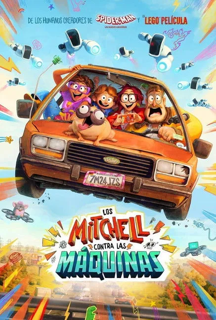 Póster de la película Los Mitchell contra las máquinas