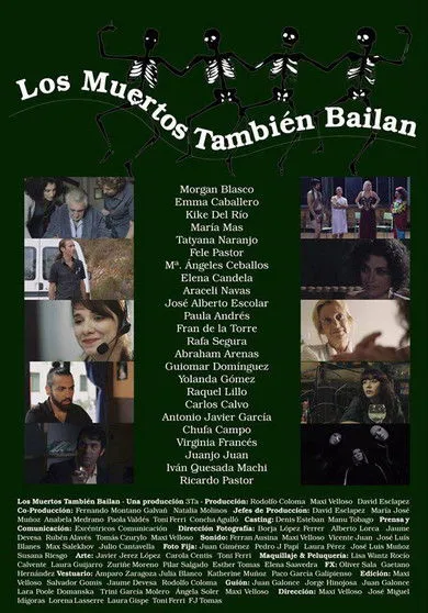 Póster de Los muertos también bailan