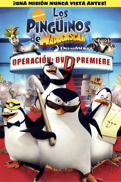 Póster de Los Pingüinos de Madagascar: Operación DVD Premiere