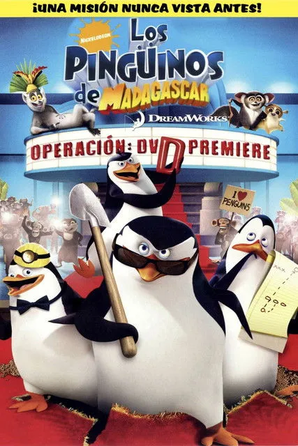 Póster de Los Pingüinos de Madagascar: Operación DVD Premiere