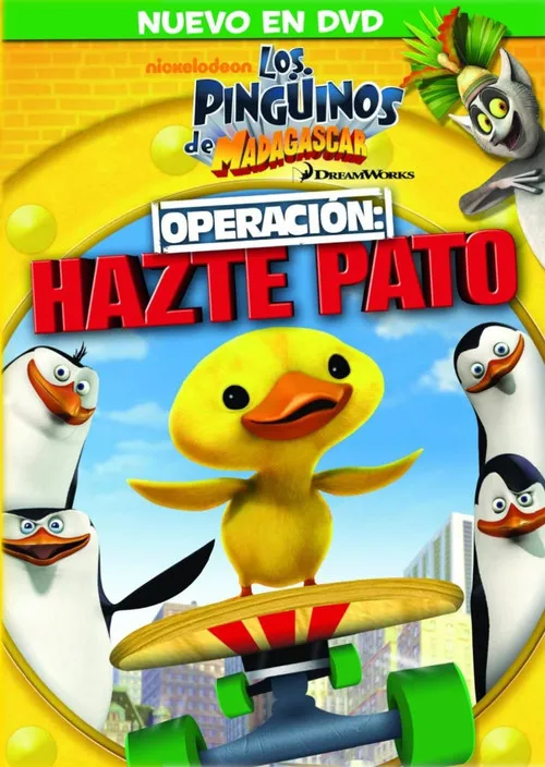 Póster de Los pingüinos de Madagascar: Operación Hazte Pato