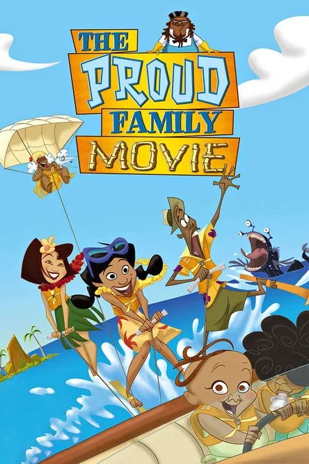 Póster de Los Proud, la película