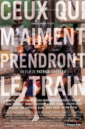 Póster de Los que me quieren cogerán el tren