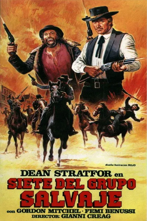 Gennarino Pappagalli interpreta a Olsen en Los siete del grupo salvaje