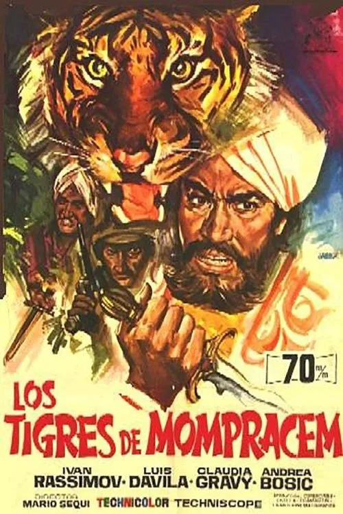 Ivan Rassimov interpreta a Sandokan en Los tigres de Mompracem