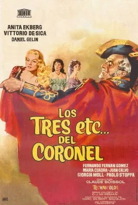 Póster de la película Los tres etcéteras del coronel