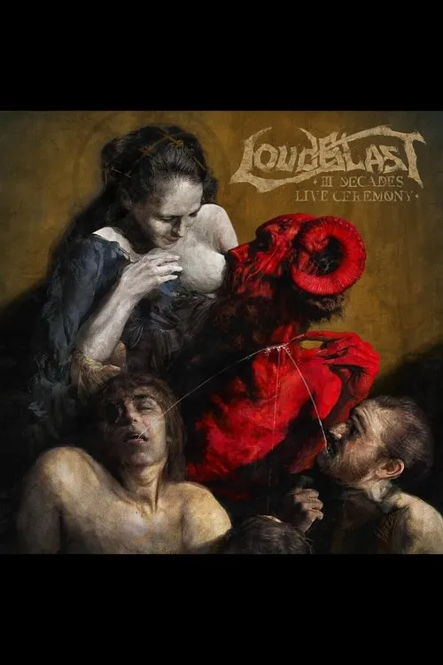 Hervé Coquerel interpreta a Batterie en Loudblast - III Decades Live Ceremony