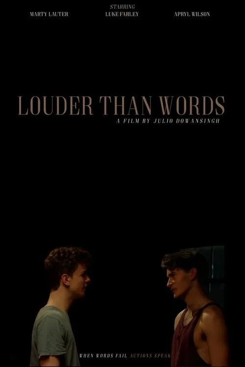 Luke Farley interpreta a Ansel en Louder Than Words