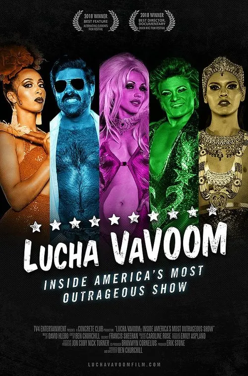 Póster de Lucha VaVoom: Inside America’s Most Outrageous Show