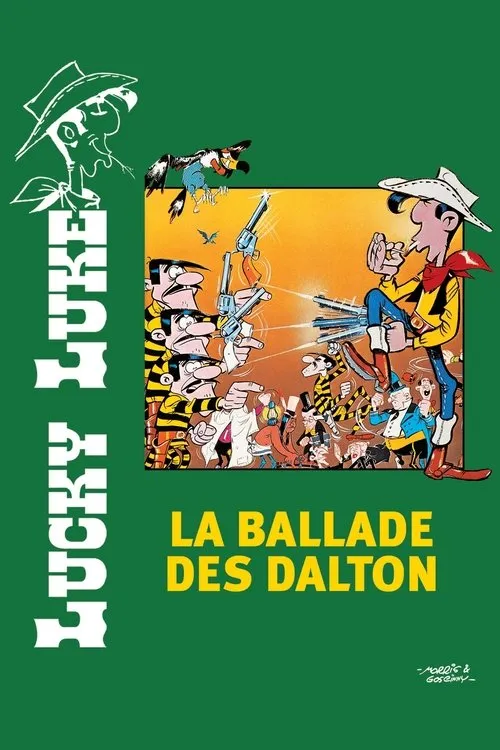 Portada de Lucky Luke: La balada de los Dalton