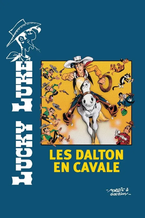 Portada de Lucky Luke: La fuga de los Dalton