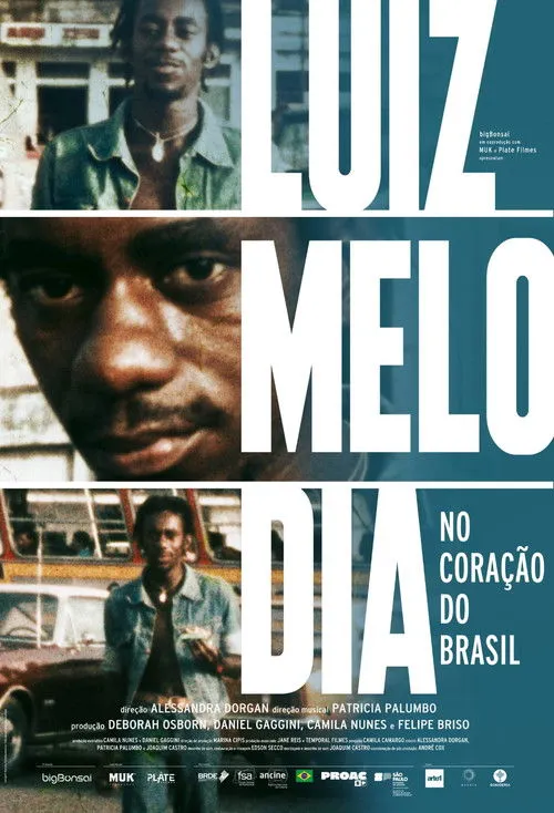 Póster de Luiz Melodia - No Coração do Brasil