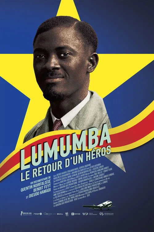 Babetida Sadjo interpreta a Commentary en Lumumba, le retour d'un héros