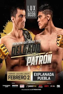 Edgar Delgado interpreta a Self en LUX Fight League 039