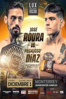 Póster de LUX Fight League 38