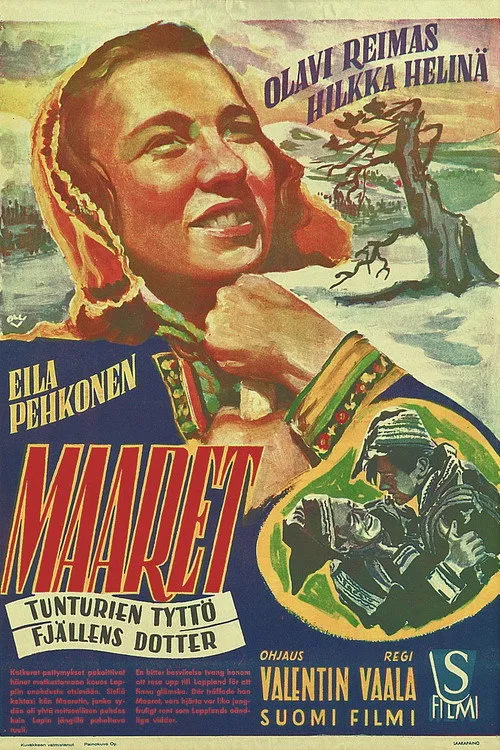 Hilkka Helinä interpreta a Annele Raitamo en Maaret – tunturien tyttö