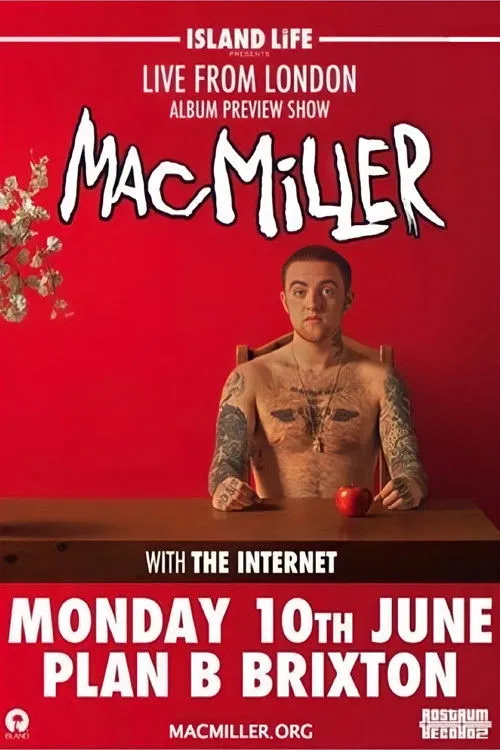 Mac Miller interpreta a en Mac Miller: Live From London