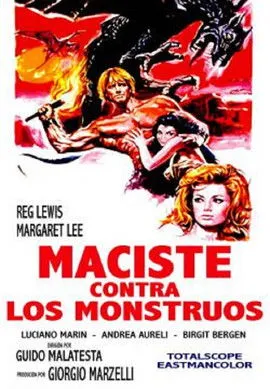 Birgit Bergen interpreta a Agmir en Maciste contra los monstruos