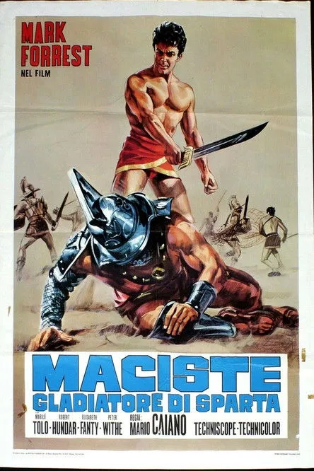 Franco Cobianchi interpreta a Vitellius en Maciste, gladiador de Esparta