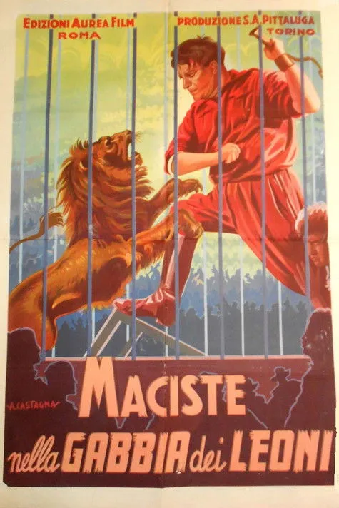 Portada de Maciste nella gabbia dei leoni