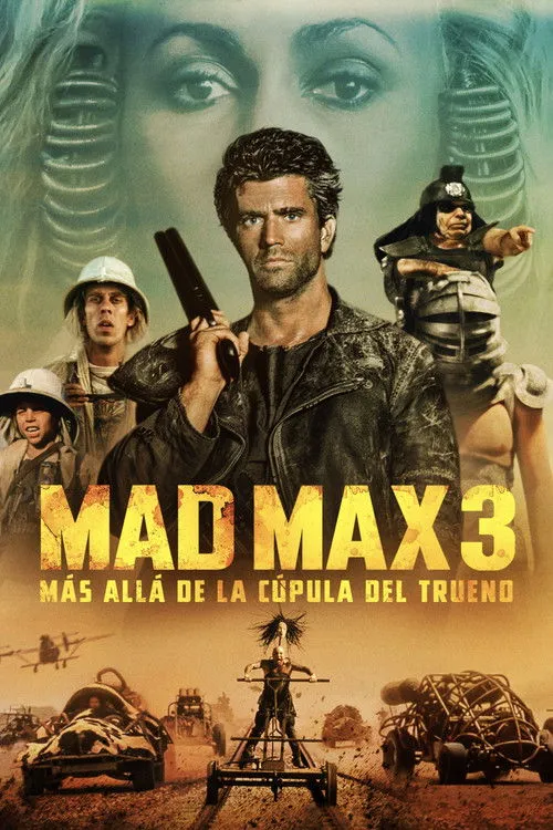 Póster de Mad Max 3: Más allá de la cúpula del trueno
