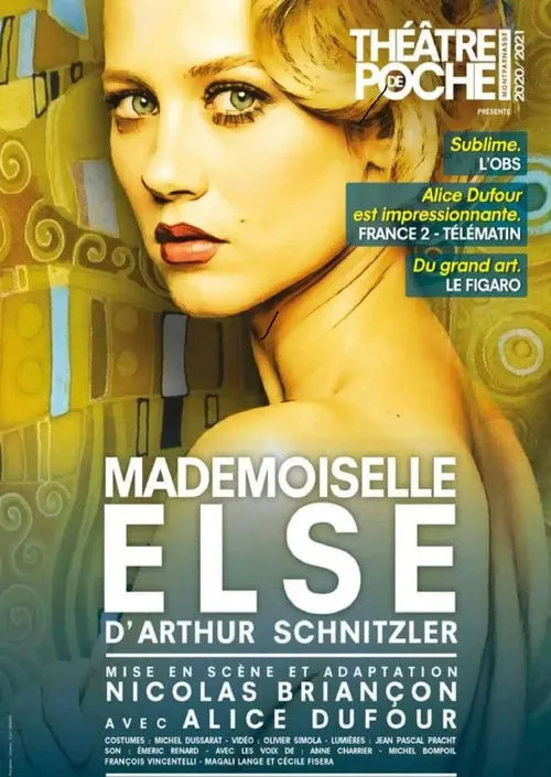 Alice Dufour interpreta a Else en Mademoiselle Else