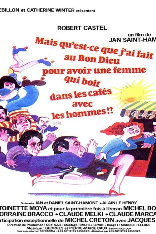Antoinette Moya interpreta a Odette Crémieux en Mais qu'est-ce que j'ai fait au bon Dieu pour avoir une femme qui boit dans les cafés avec les hommes ?