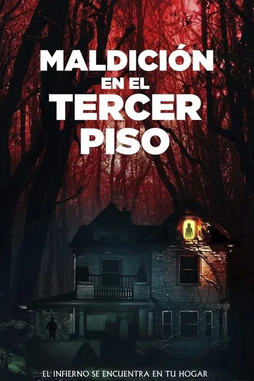 Póster de Maldición en el tercer piso