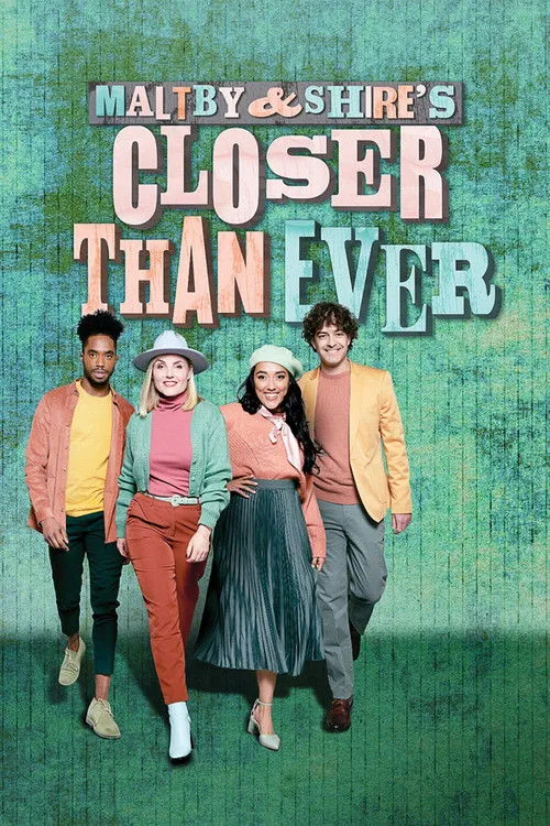 Póster de Maltby and Shire's Closer Than Ever