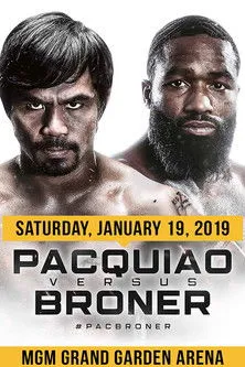 Póster de Manny Pacquiao vs. Adrien Broner