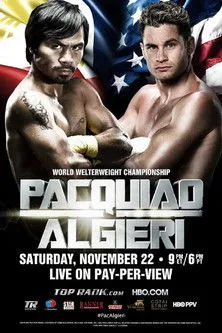 Póster de Manny Pacquiao vs. Chris Algieri