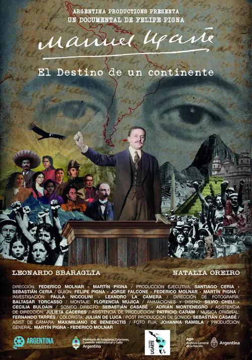 Póster de la película Manuel Ugarte: El destino de un continente
