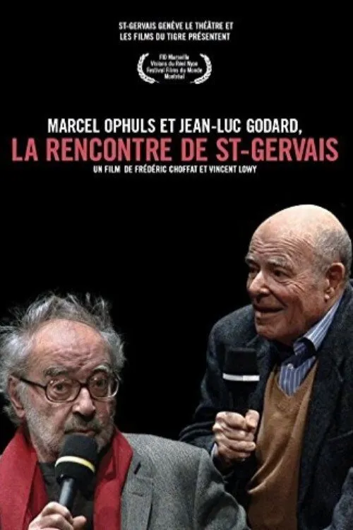 Marcel Ophüls interpreta a Self en Marcel Ophuls et Jean-Luc Godard, La rencontre de St-Gervais