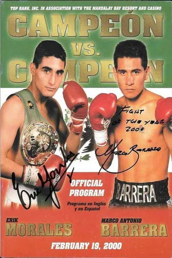 Marco Antonio Barrera interpreta a Self en Marco Antonio Barrera vs. Erik Morales I