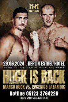 Victor Cakiqi interpreta a Self en Marco Huck vs. Evgenios Lazaridis