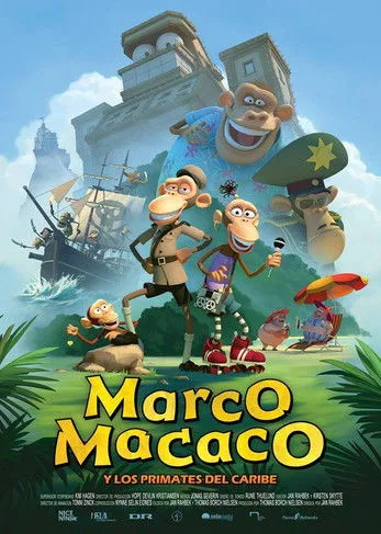 Póster de Marco Macaco y los primates del Caribe